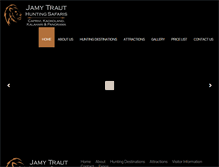 Tablet Screenshot of jamyhunts.com